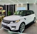 Land Rover Range Rover Sport Supercharged 5.0L SUPERCHARGED V8 || GCC SPECS || FULL OPTIONS || FREE ACCIDENTS