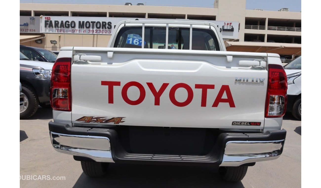 تويوتا هيلوكس 2021 TOYOTA HILUX 2.4 DIESEL 4X4 M/T POWER-WINDOWS