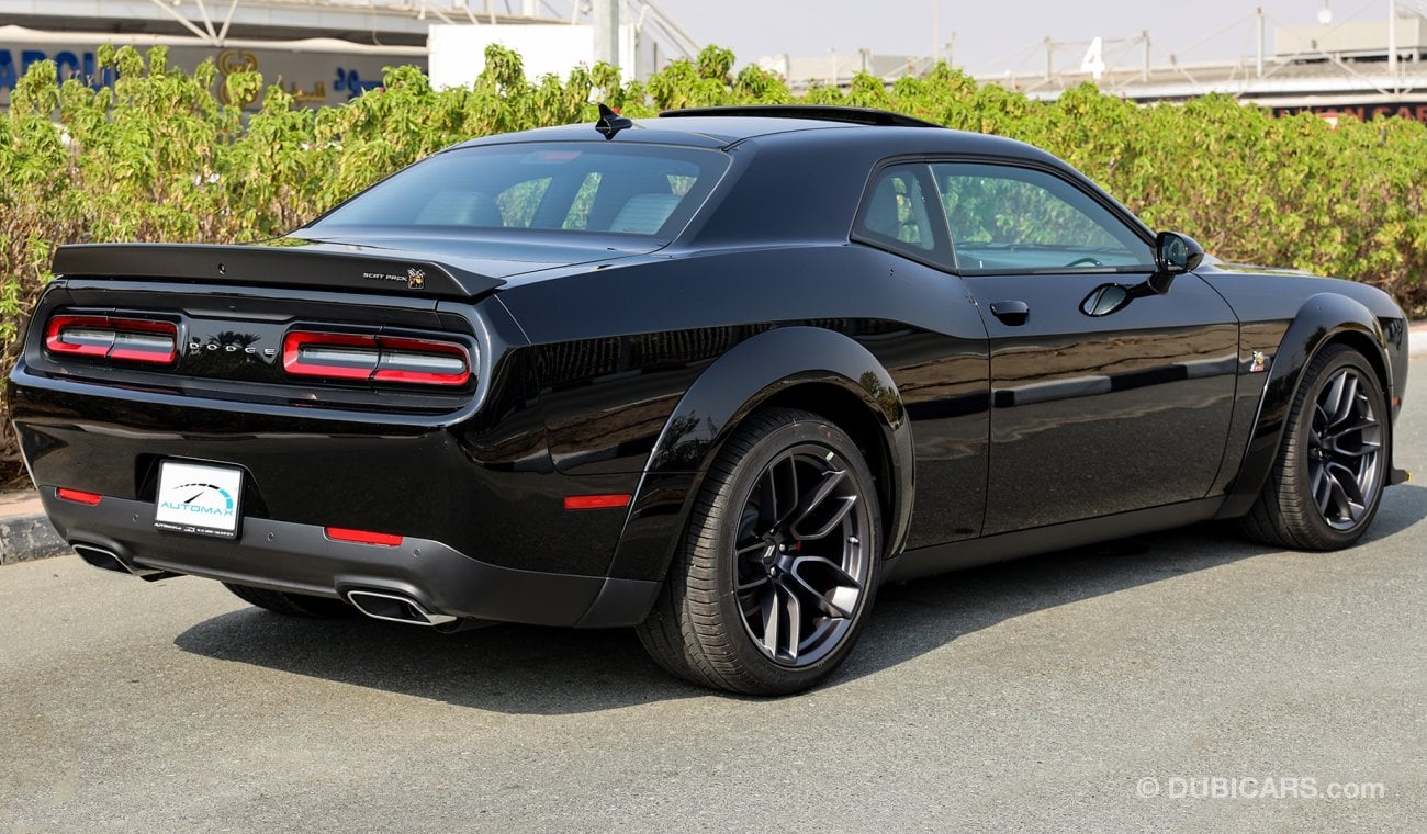 Dodge Challenger 2020 Scatpack, WIDEBODY, Carbon Edition, 6.4 V8 GCC, 0km W/ 3 Yrs or 100K km Warranty