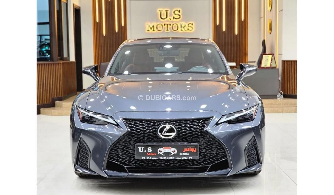 Lexus IS350 F Sport Premier GCC UNDER WARRANTY