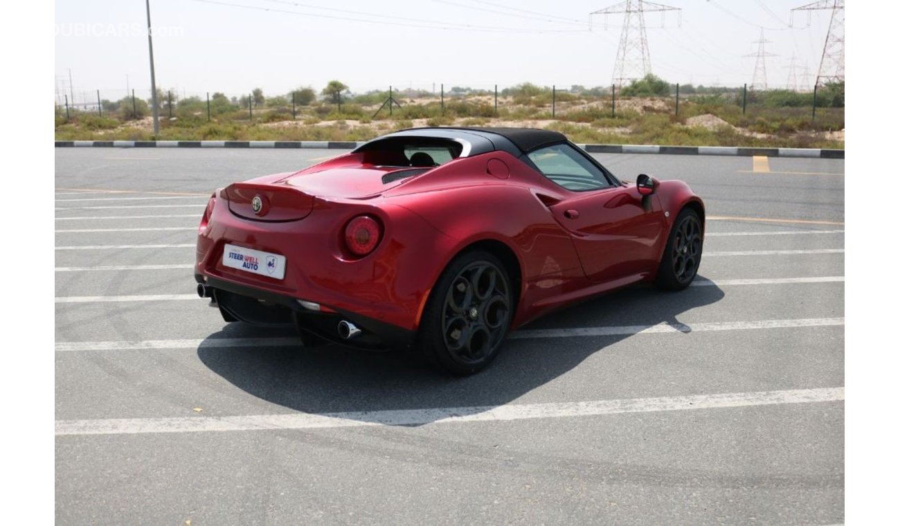 ألفا روميو 4C Spider 1750 TBI