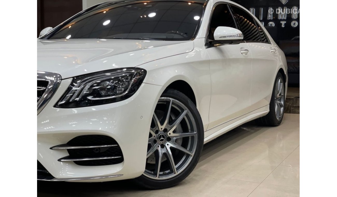 Mercedes-Benz S 450 Std Mercedes Benz S450 AMG Kit GCC 2020 Under Warranty and Free Service From Agency