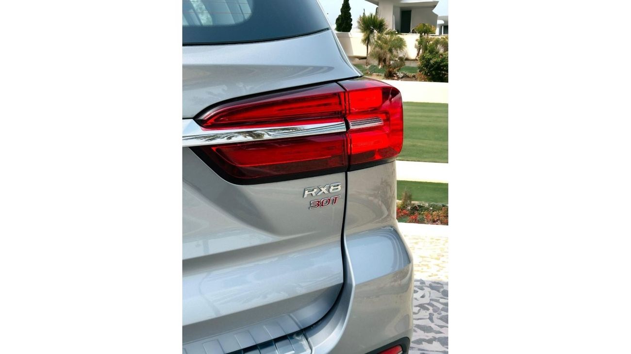 أم جي RX8 AED 1,480 PM | MG RX8 3.0T I4 MIDSIZE SUV | GCC | 0% DP | BRAND NEW CAR