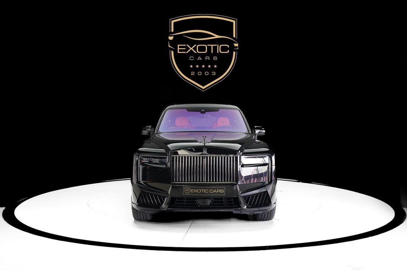 Rolls Royce Cullinan BLACK BADGE