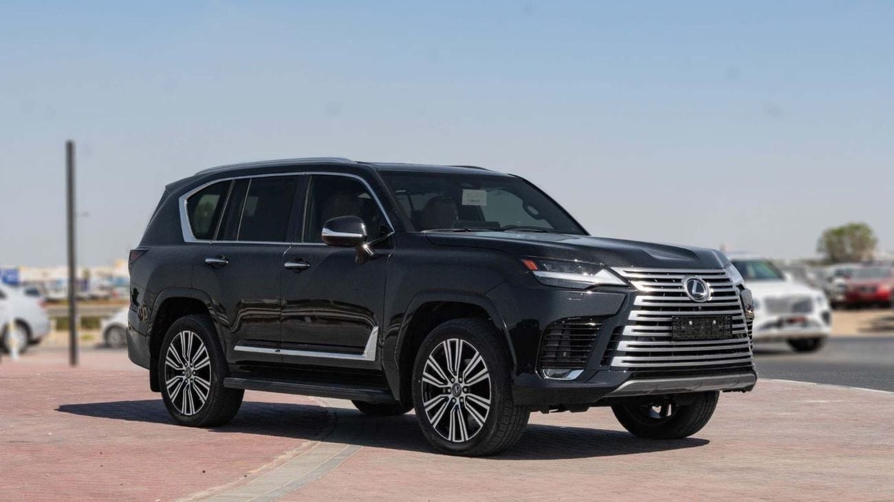 لكزس LX 600 SIGNATURE 2026 Lexus LX600 Signature 3.5L AT Petrol (Black-Red)