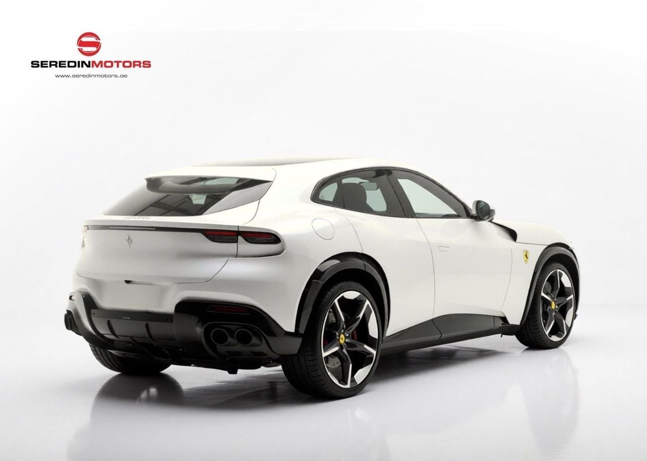 فيراري بوروسانجوي STD Bianco Fuji Pearl White | Cream Alcantara & Leather Interior | Full Carbon