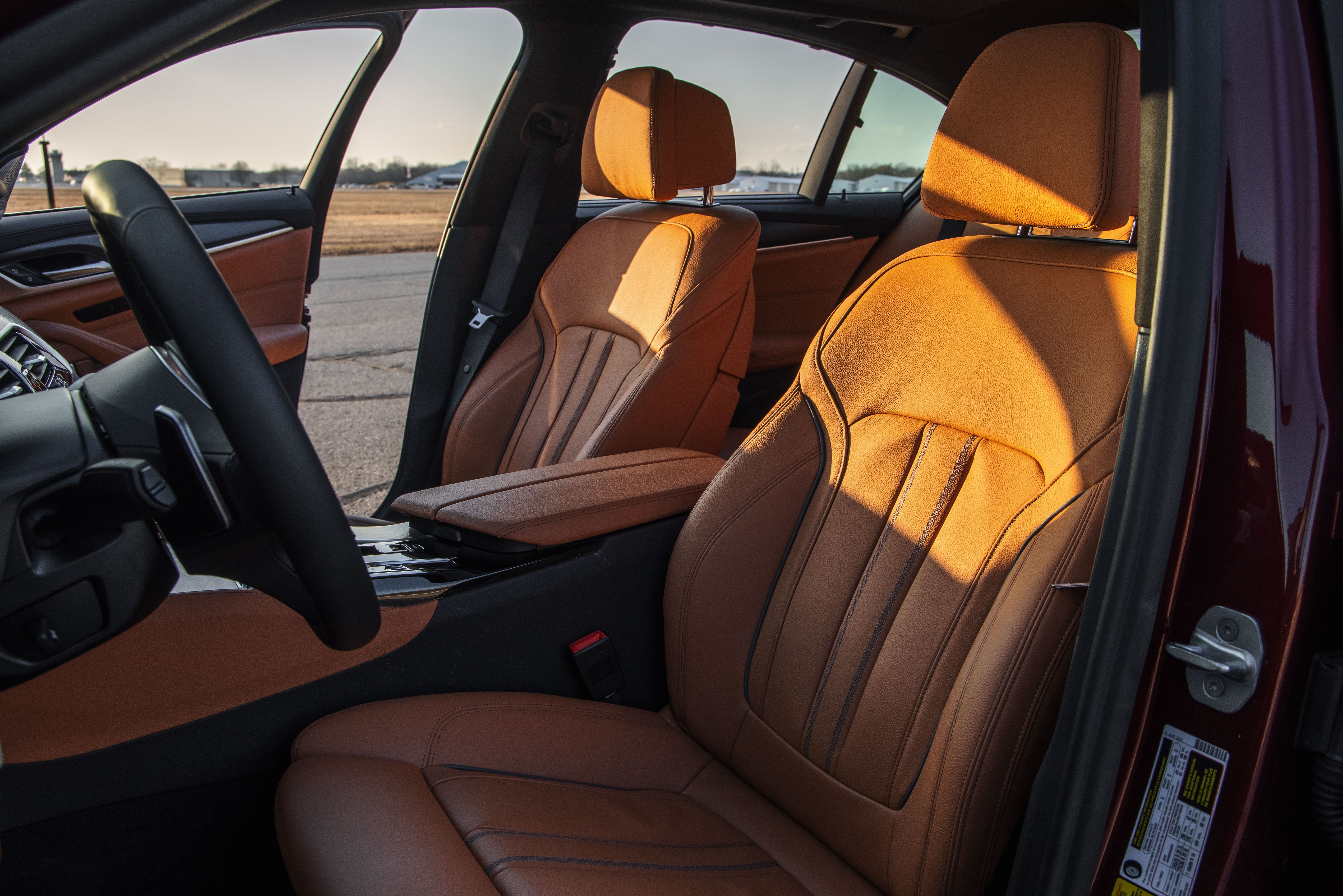 BMW M550i interior - Seats