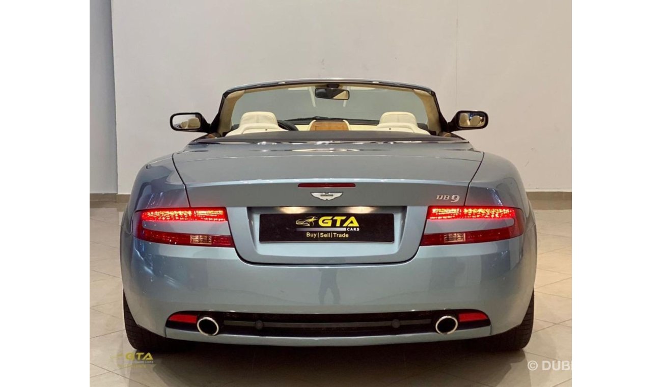 Aston Martin DB9 2006 Aston Martin DB9 Volante, Service History, GCC