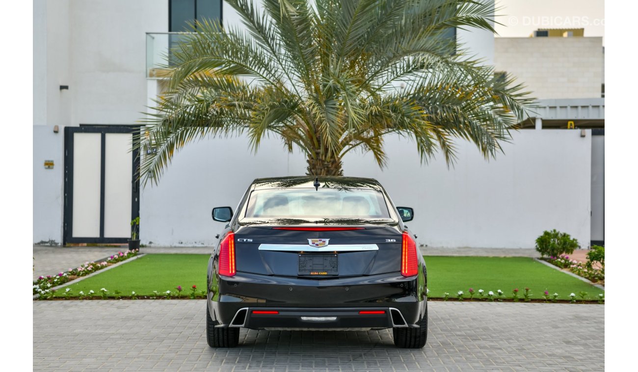 Cadillac CTS Agency Warranty! - Cadillac CTS 3.6L V6 - GCC - AED 2,089 PER MONTH - 0% DOWNPAYMENT