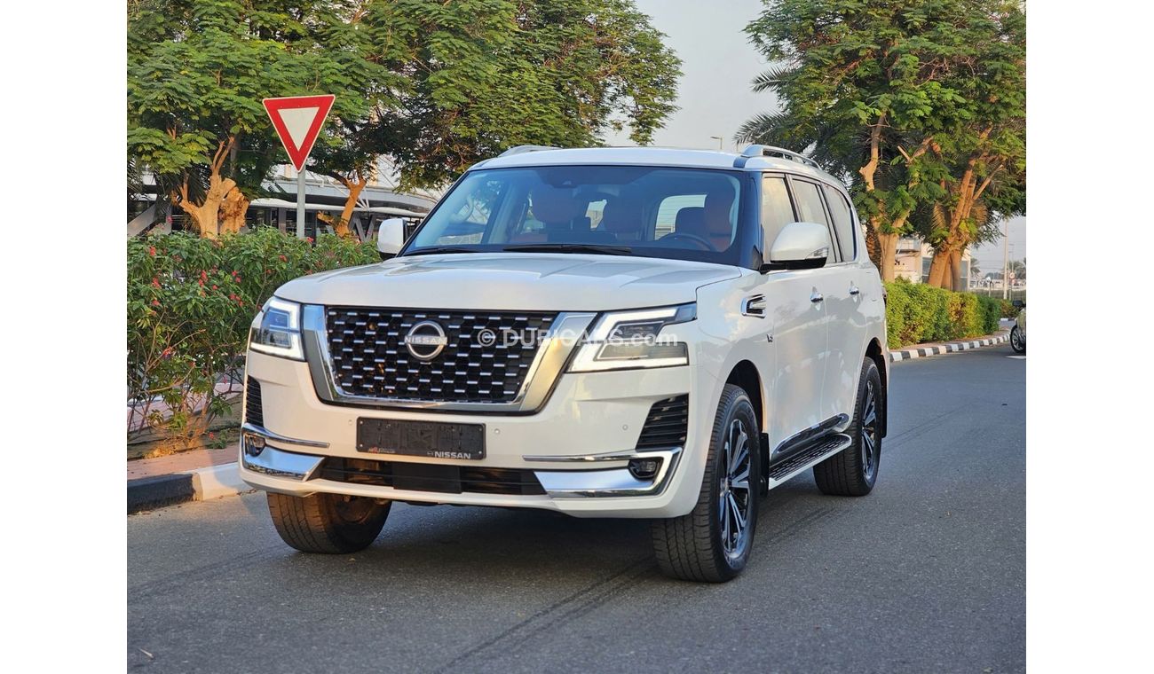 Nissan Patrol LE Titanium GCC SPECS UNDER WARRANTY