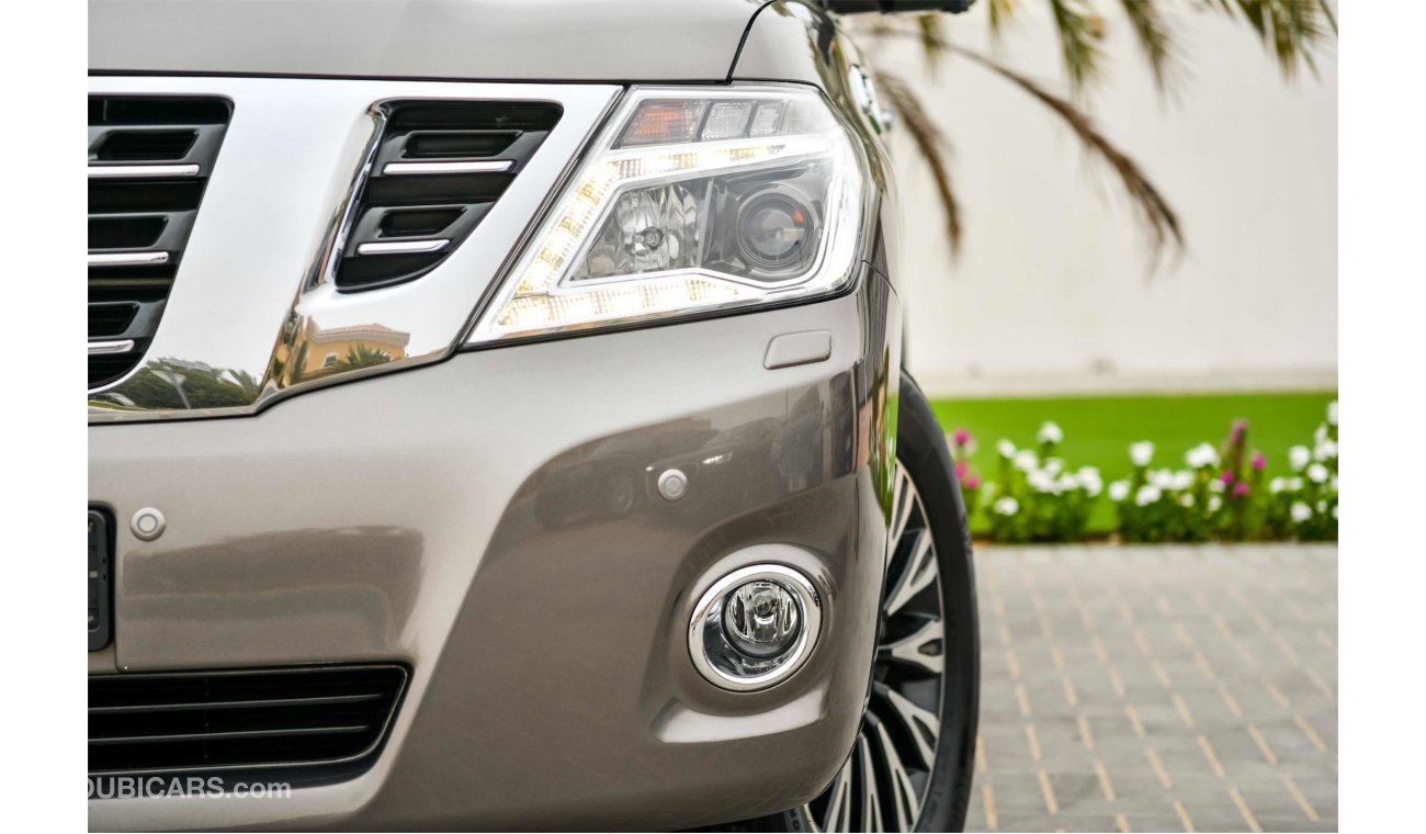 Nissan Patrol Platinum Kit - Warranty - GCC - AED 2,526 Per Month