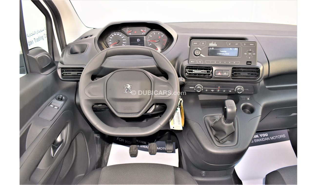 بيجو بارتنر RIFTER 1.6L MT 7STR DSL 2022 GCC WARRANTY UP 2026 OR 200K KM