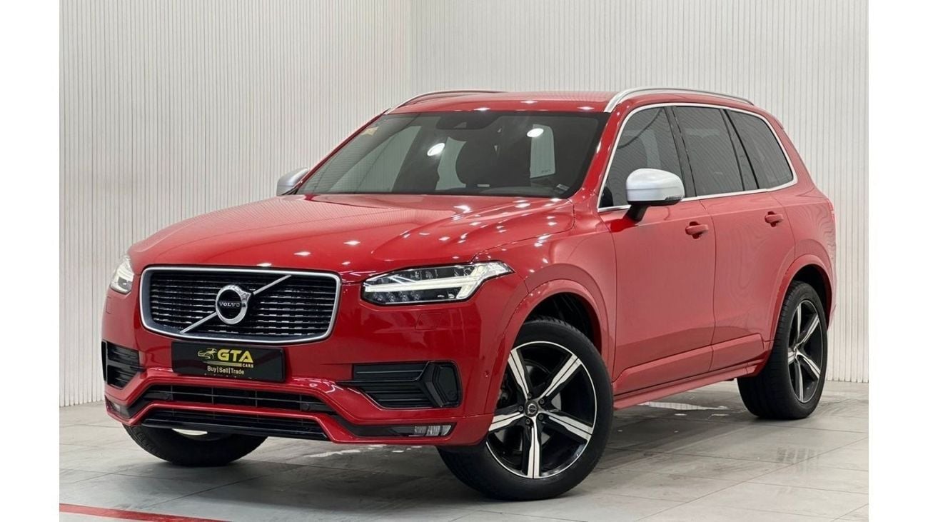 فولفو XC 90 R ديزاين 2017 Volvo XC90 T6 R-Design 7 Seater, Full Volvo Service History, Low Kms, GCC