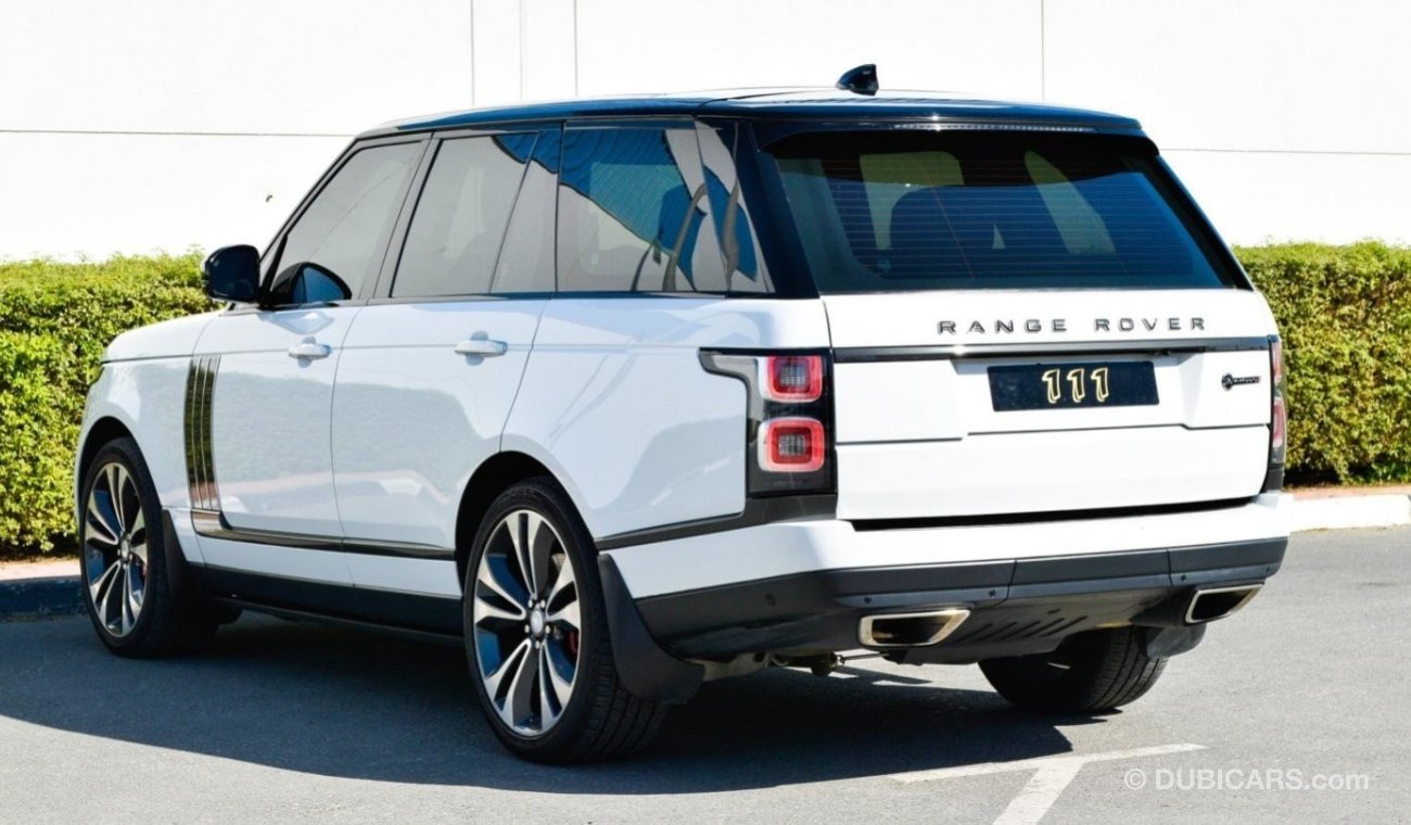 Land Rover Range Rover SVAutobiography / GCC Specifications