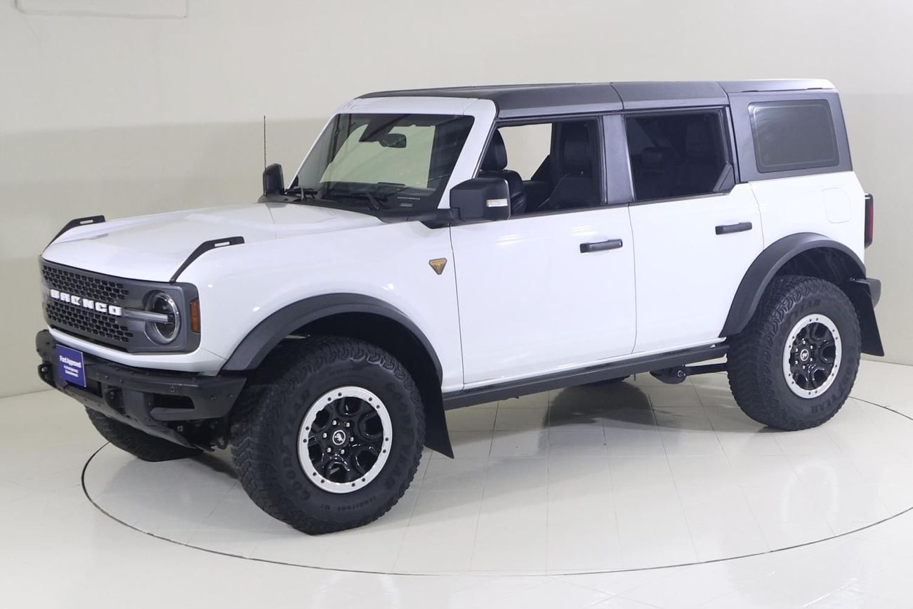 Ford Bronco B4D4722 BRONCO 4 DOORS BADLANDS 2.7L V6 ECOBOOST LTHR SSQTCH