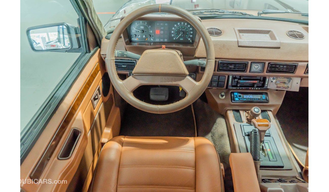 لاند روفر رانج روفر فوج إس إي سوبرتشارج 1988 Range Rover Vogue SE 3.5L V8 Fuel Injection / British Motor Industry Heritage Trust Certified M