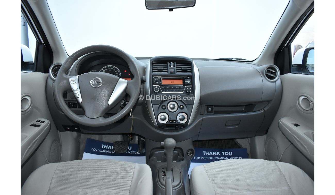 Nissan Sunny 1.5L SV 2018 GCC DEALER WARRANTY FREE INSURANCE