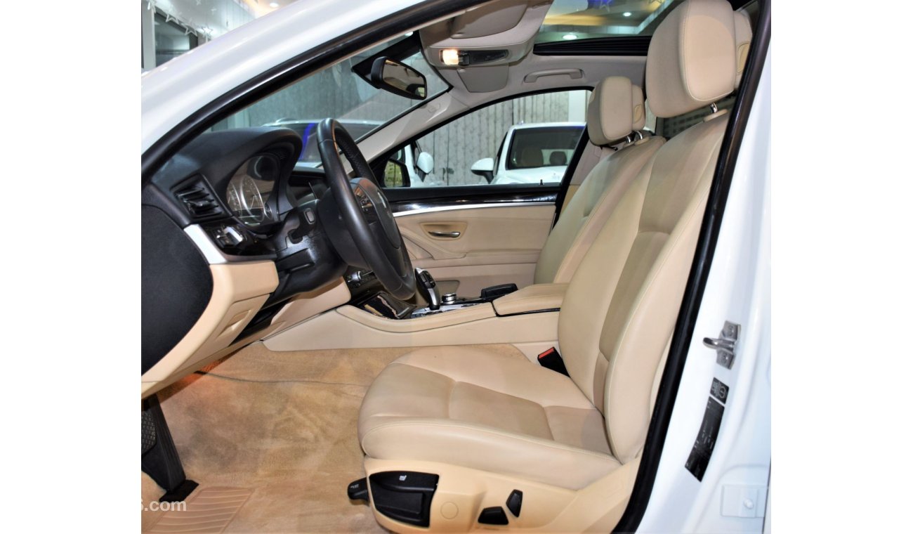 بي أم دبليو 520 EXCELLENT DEAL for our BMW 520i ( 2013 Model! ) in White Color! GCC Specs