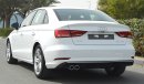 Audi A3 2018, 1.4L, GCC Specs with 3Yrs or 105K km Warranty and 45K km Free Service at Al Nabooda