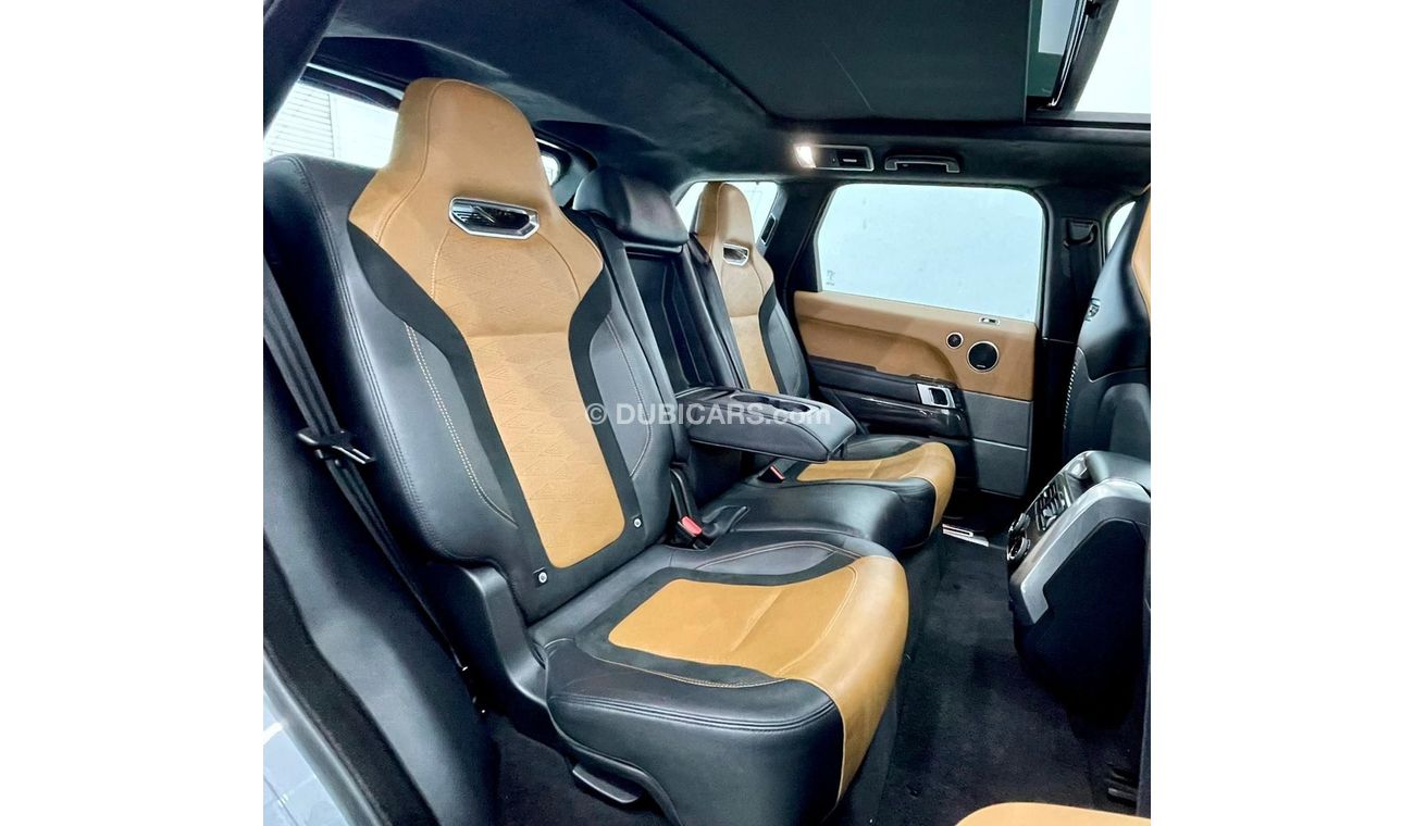 Land Rover Range Rover Sport 2018 Range Rover Sport SVR Full Carbon Fiber, October 2023 Range Rover Warranty-Service History, GCC