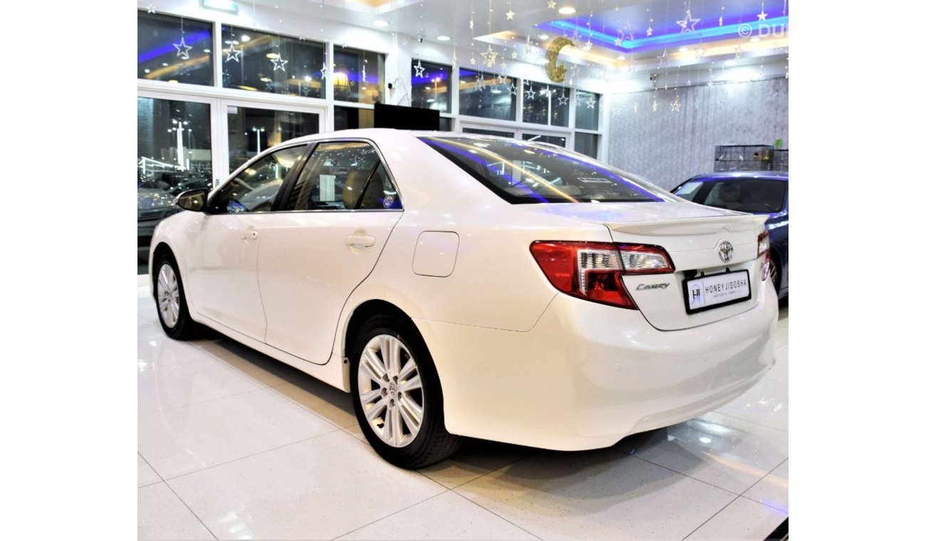 تويوتا كامري ( صبغه وكاله ORIGINAL PAINT ) Toyota Camry S+ 2014 Model!! in White Color! GCC Specs