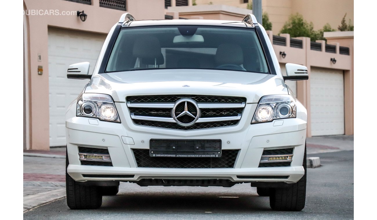 Mercedes-Benz GLK 350 2012 GCC under Warranty with Zero downpayment.