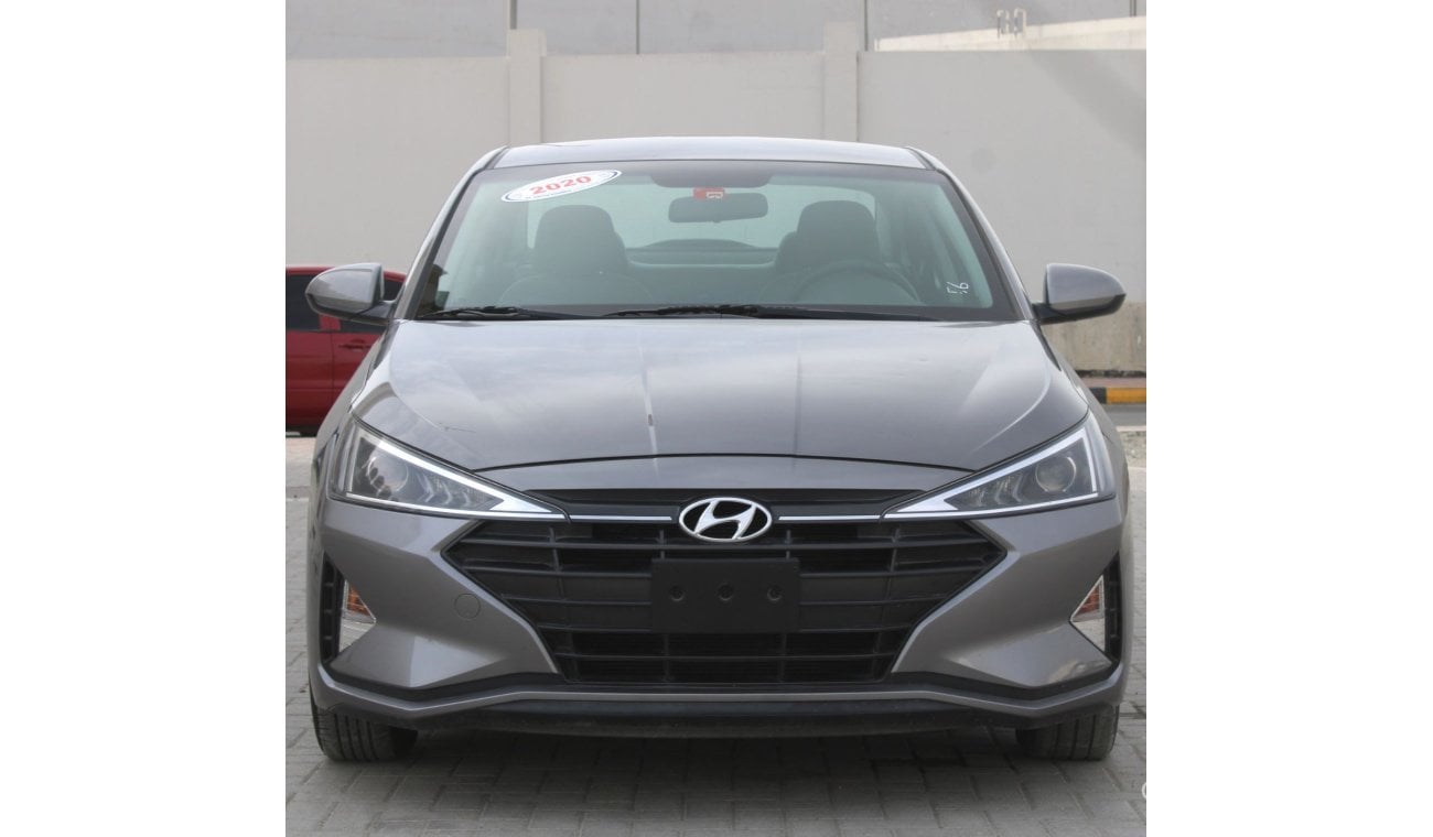 Hyundai Elantra HYUNDAI ELANTRA 2020 GCC SILVER EXCELLENT CONDITION WITHOUT ACCIDENT