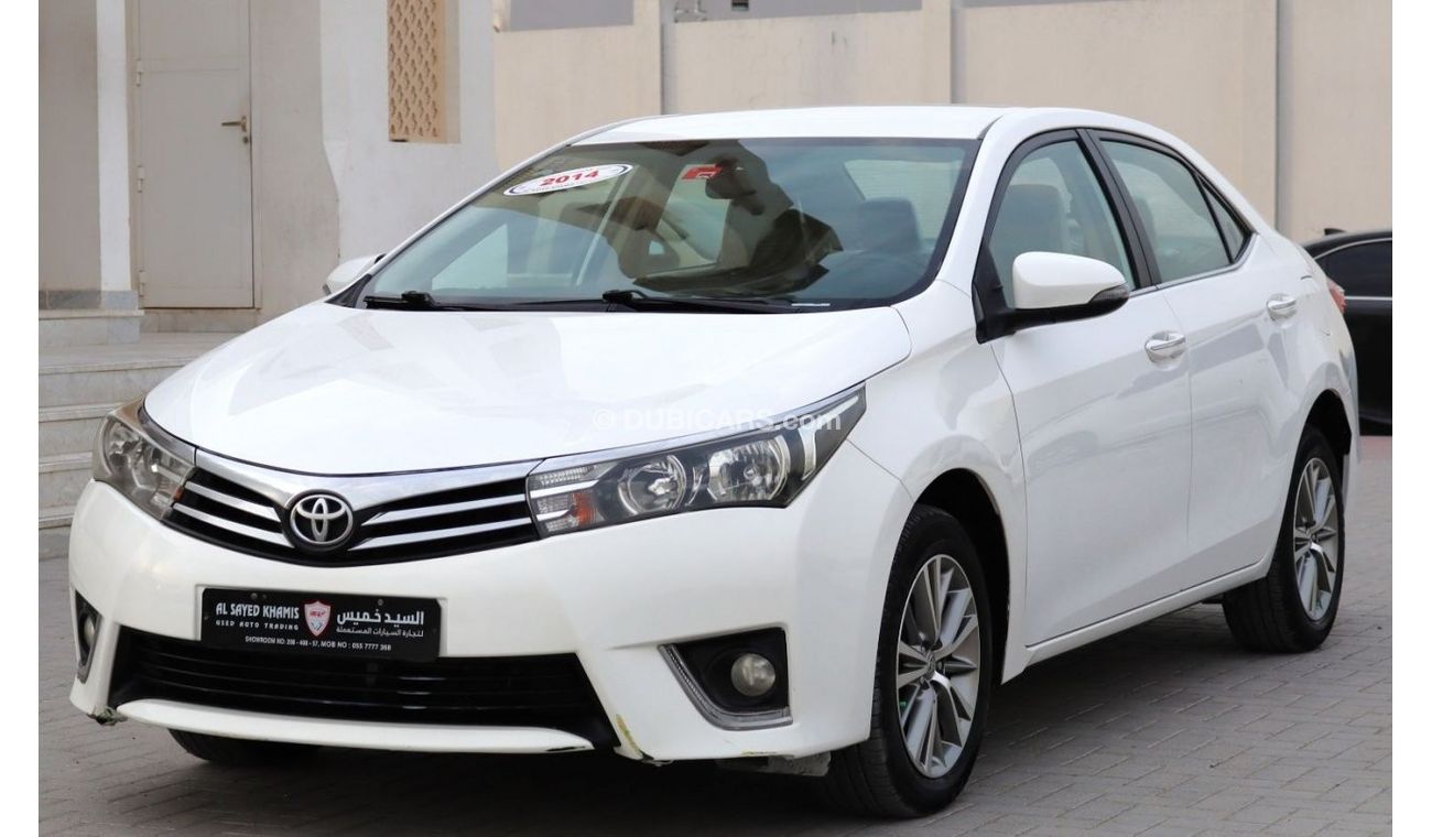 تويوتا كورولا SE+ تويوتا كورولا 2014 خليجي بحالة ممتازة