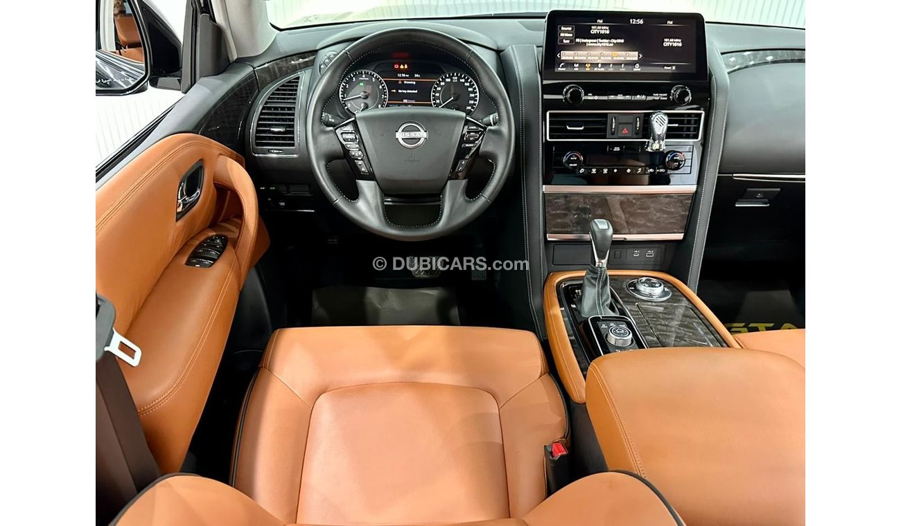 نيسان باترول 2022 Nissan Patrol LE T2 V8, April 2027 Nissan Warranty, April 2025 Nissan Service Pack, GCC