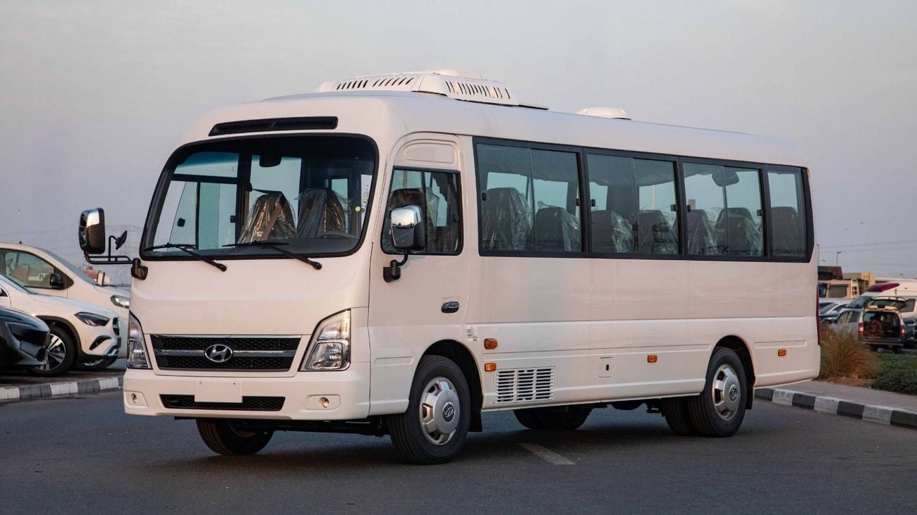 هيونداي كونتي FL 28-seater 3.9L Diesel | GCC Specs | 2026 | For Local Registration +10%