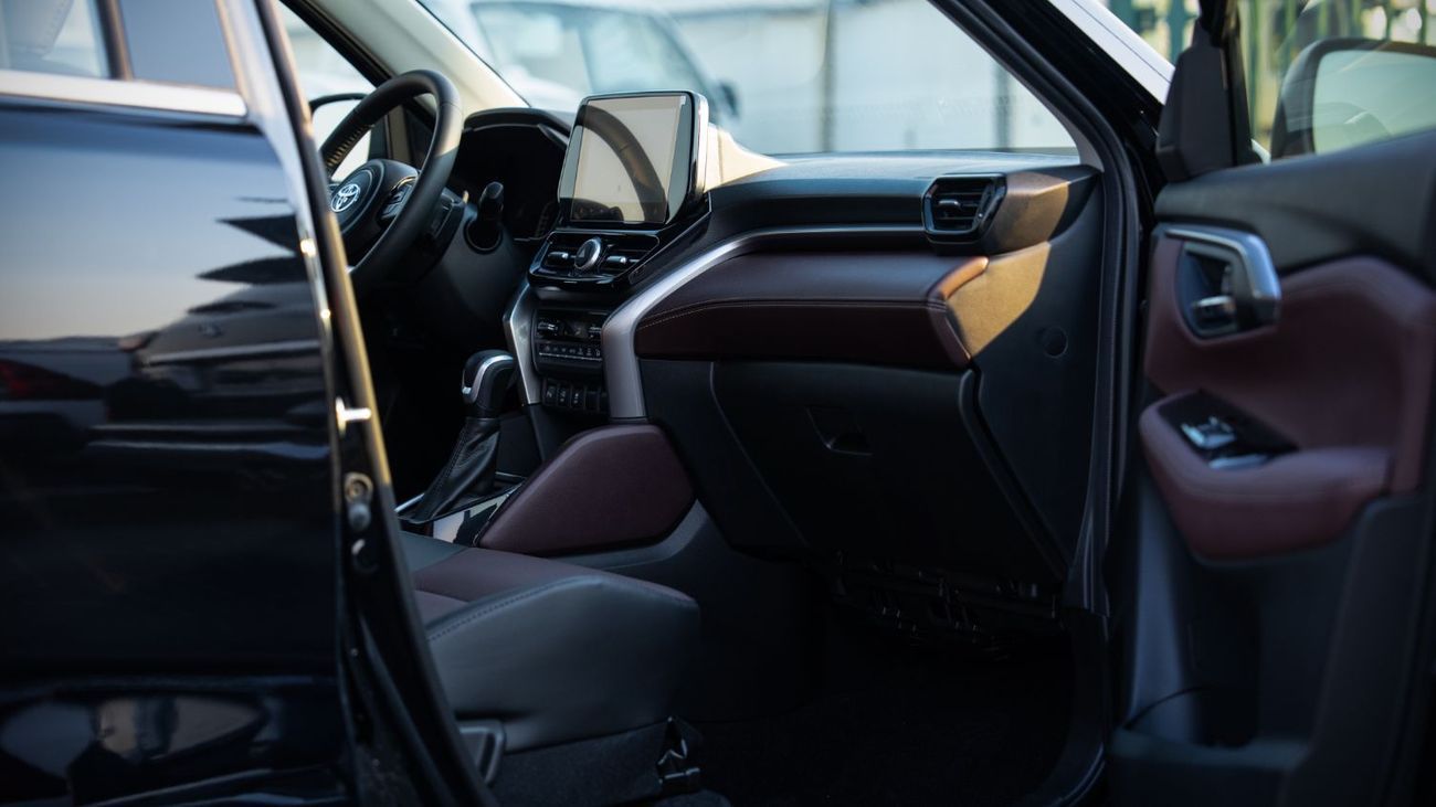 Toyota Urban Cruiser 1.5L – Midnight Black Inside Black and Red | Export Only