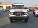 Toyota Land Cruiser 70 HARD TOP 3 DOOR 4.2L DIESEL AMBULANCE MANUAL TRANSMISSION