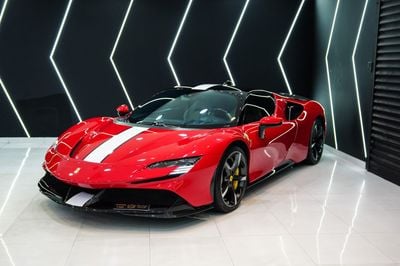 Ferrari SF90 STRADALE Extended Asseto Fiorano Package, Al Tayer Warranty + Service!!