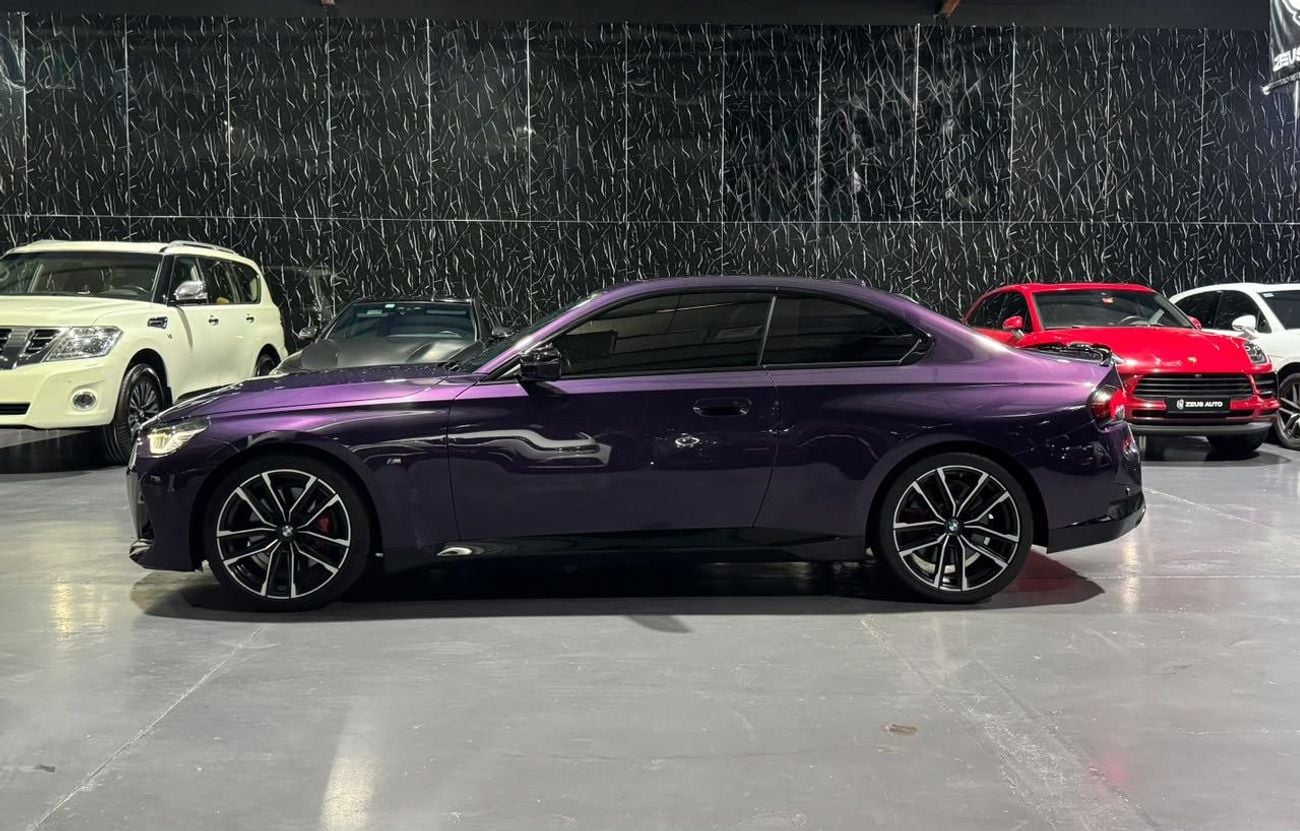 بي أم دبليو M240i XDRIVE Quatro Plus PPF | Thundernight Metallic | AGMC Warranty & service 2028