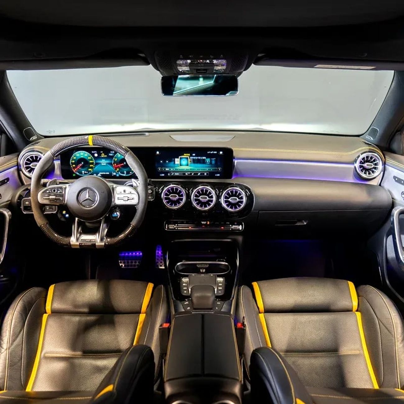 Mercedes-Benz A 45 S AMG AED 3,161 pm • 0% Downpayment • A45 S AMG • FULL Agency History