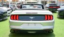 فورد موستانج Mustang Eco-Boost V4 2019/Convertible/Premium FullOption/Excellent Condition