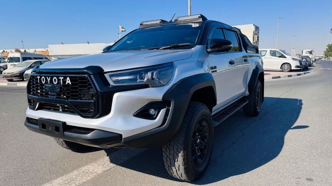 تويوتا هيلوكس MODIFIED TO GR SPORTS 2024 | 2.8L DIESEL ENGINE | DOUBLE CABIN | 2021 | AUTOMATIC TRANSMISSION | RHD
