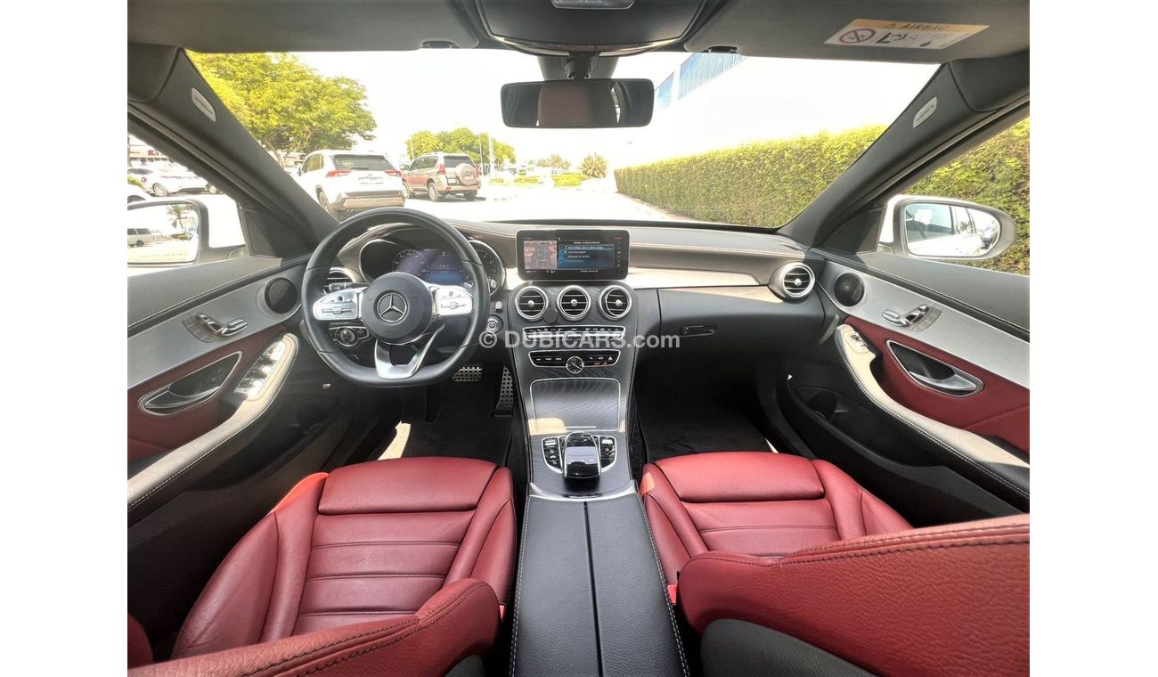 Mercedes-Benz C 200 Premium MERCEDES C200 AMG 2020 GCC SINGLE OWNER WITH AGENCY WARRANTY MINT IN CONDITION