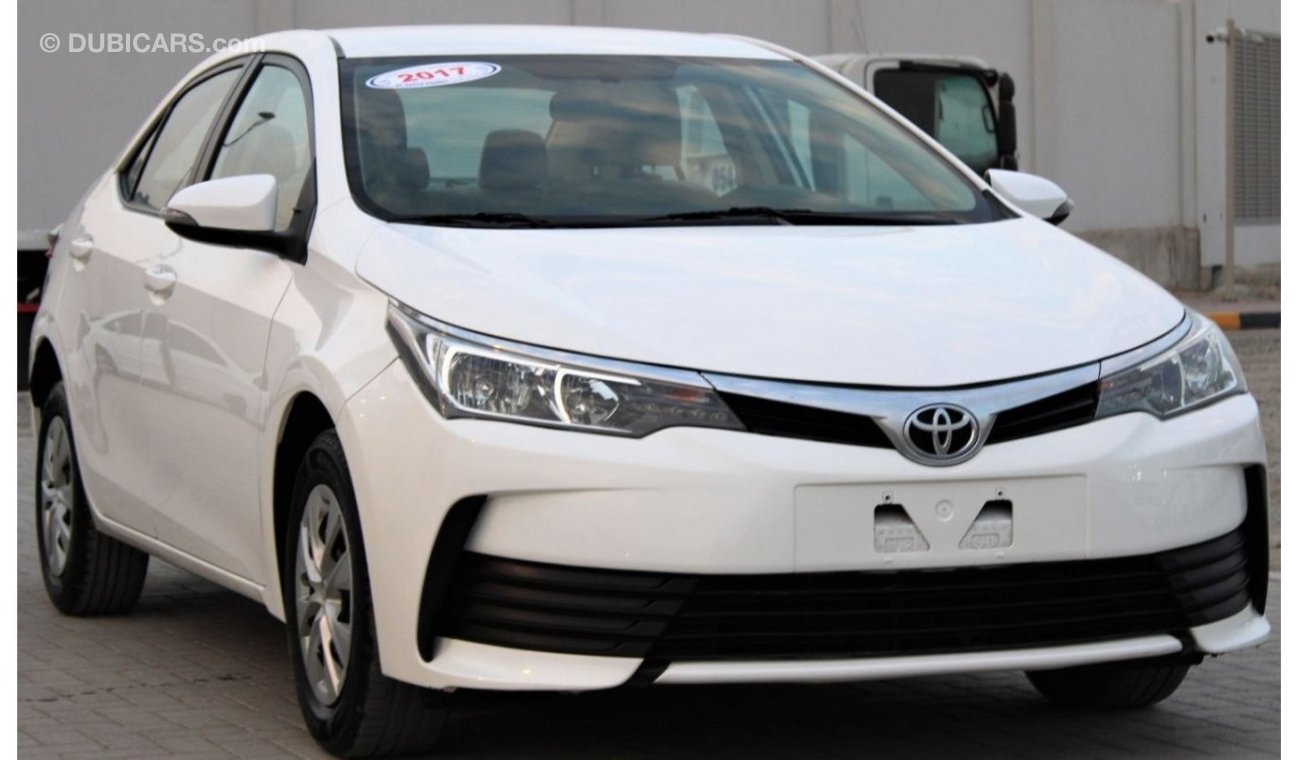 Toyota Corolla Toyota Corolla 2017, GCC No. 2, 1600cc, in excellent condition, without accidents, very clean from i