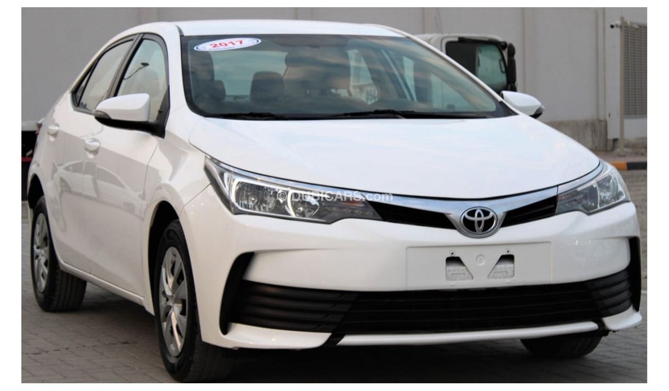 تويوتا كورولا تويوتا كورولا 2017 خليجي رقم 2 1600 سي سي بحالة متازة بدون حوادث نظيفه جدا من الداخل والخارج