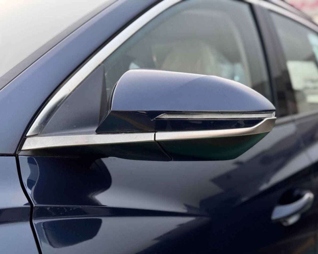 هيونداي توسون HYUNDAI TUCSON 1.6T - 2027 MODEL - GCC SPECS - DARK BLUE COLOR