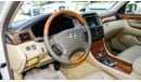 Lexus LS 430 Imported 1/2 Ultra, model 2006, white color, leather opening, wooden wheels, electric mirrors, excel