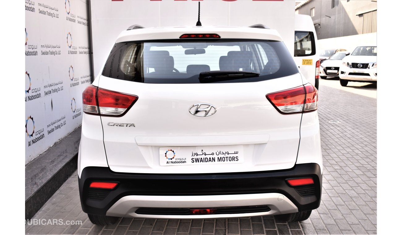 Hyundai Creta AED 1272 PM | 1.6L GL GCC WARRANTY