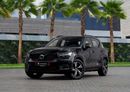 Volvo XC40 T4 R Design  | 2,565 P.M  | 0% Downpayment | Agency Serviced!