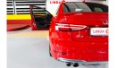 Audi S3 RESERVED ||| Audi S3 2017 GCC under Agency Warranty with Flexible Down-Payment.