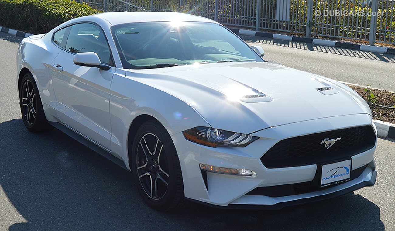 Ford Mustang 2019 Ecoboost, 2.3L V4, GCC, 0km w/ 3Yrs or 100K km WTY + 60K km SERV @ Al Tayer