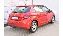 Peugeot 208 1.6L ACTIVE+ 2019 GCC SPECS WITH AGENCY WARRANTY UP TO 2024 OR 100000KM