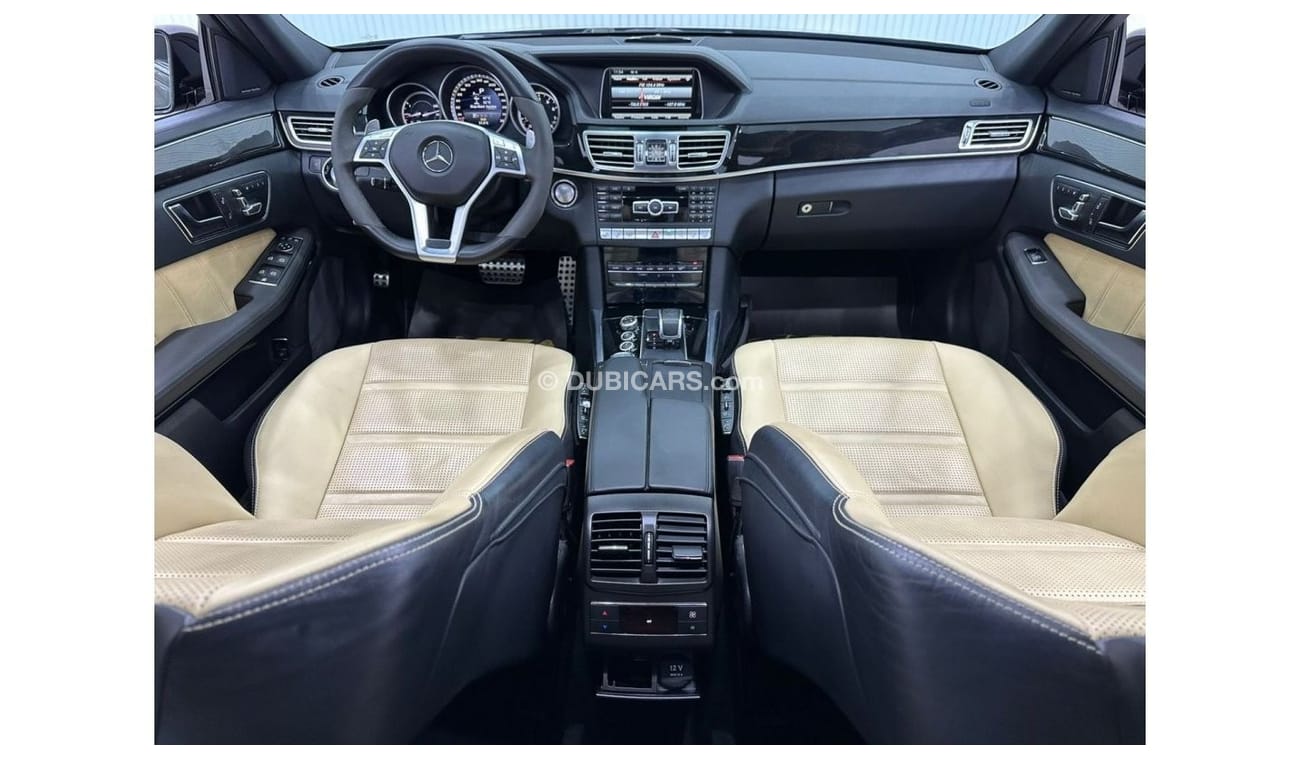 Mercedes-Benz E 63 AMG Std 2015 Mercedes Benz E63 AMG, Full Service History, Full Options, Excellent Condition, GCC