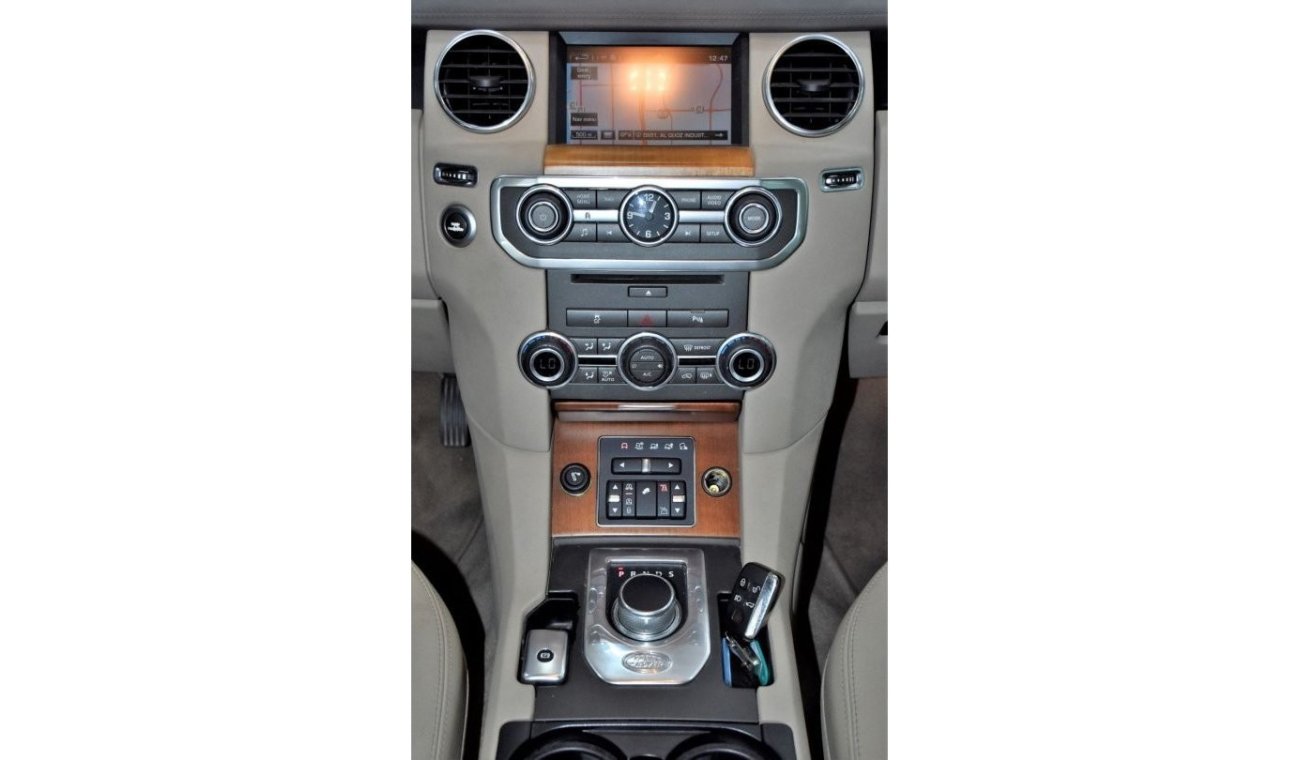 Land Rover Discovery EXCELLENT DEAL for our Land Rover LR4 SCV6 HSE ( 2015 Model ) in Grey Color GCC Specs