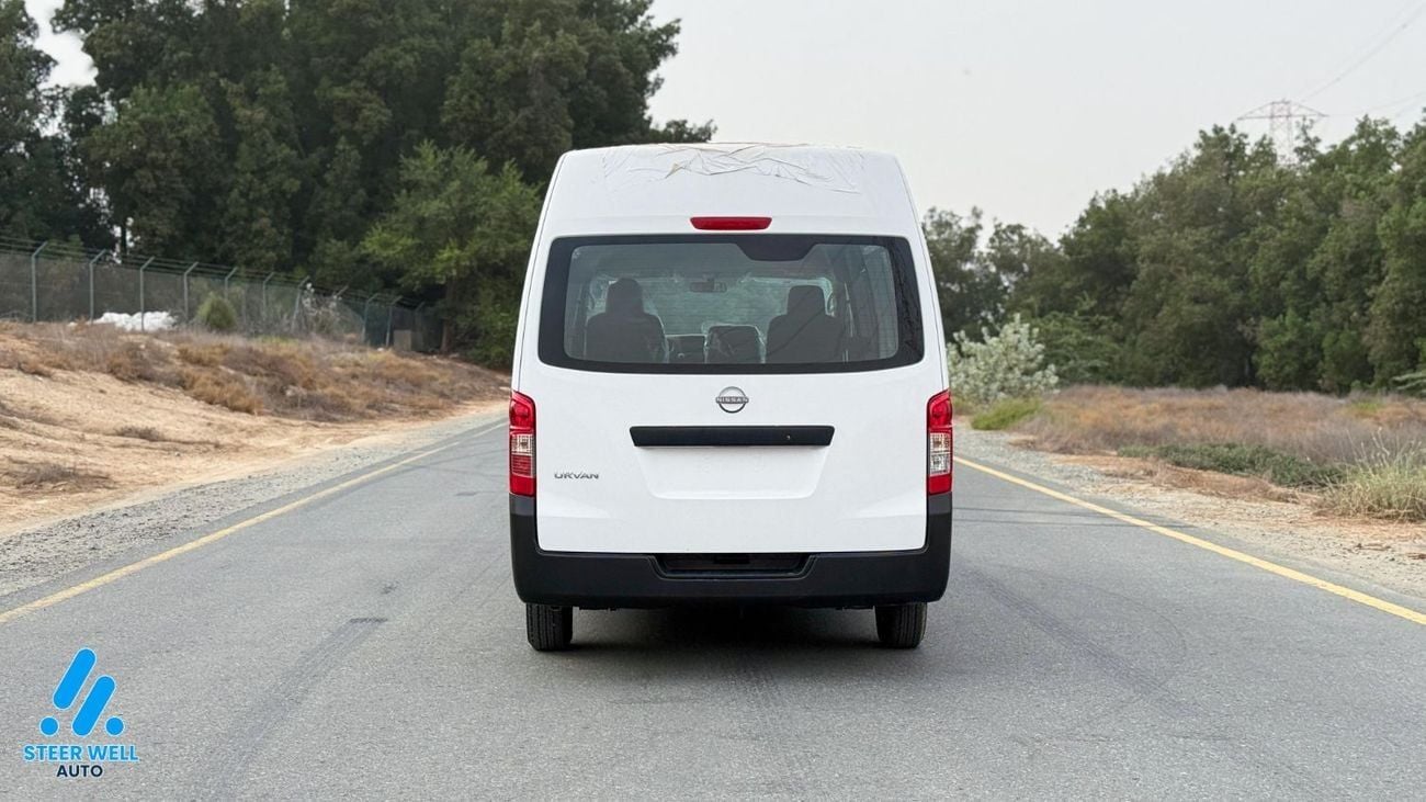 Nissan Urvan HIGH ROOF WIDE BODY 3-Seater Manual (4-Door) NV350 Highroof Delivery Van GCC Manual White